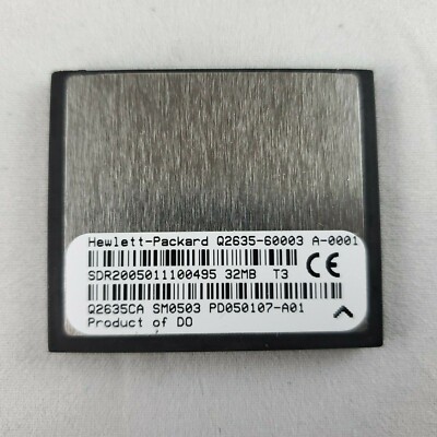 HP Q2635CA/ Q2635-60003 Compact Flash 32MB Memory Card for Color LaserJet 9050