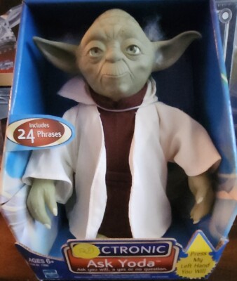 Star Wars Electronic ''Ask Yoda'' (2002) NEW IN PACKAGE Hasbro