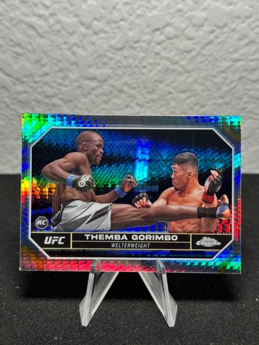 Réfracteur à prisme base UFC chromé 2024 Topps 1 - 200 - COMPLÉTEZ VOTRE SET - PYC - Photo 222/237