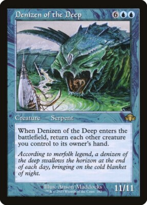[MTG] Denizen of the Deep (Retro Frame) (282) (DMR) NM