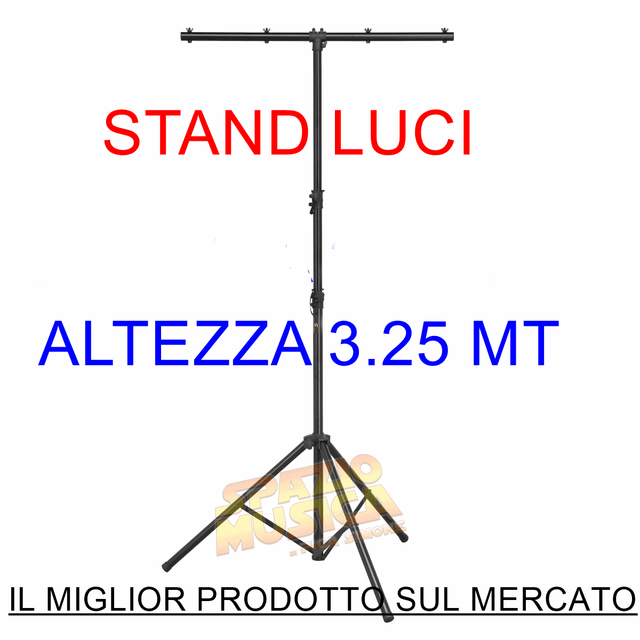 LS200 STAND LUCI TREPPIEDE PER LUCI SUPPORTO LUCI STATIVO A T STATIVO LUCI DJ LS200 STAND LUCI TREPPIEDE PER LUCI SUPPORTO LUCI STATIVO A T STATIVO LUCI DJ