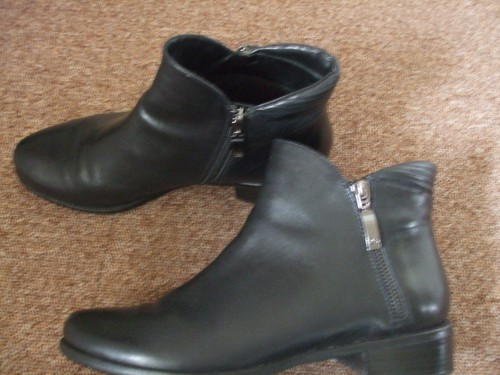 Women's Gerry Webber black ankle boots size 7 - Picture 8 of 9