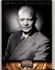 2012 Panini Americana Heroes & Legends Dwight D. Eisenhower #34