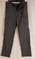 Mountain Warehouse Explorer Kids Youth Zip-Off Pants Gray - 13 Years