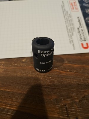 Edmund Optics 58977 Length ¼-20 Thread Adjustable Post Holder 1.5'' tall