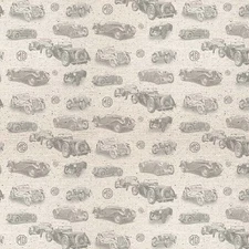 Classic MG Cars Texture - 1 yard price! - Continuous yards available.