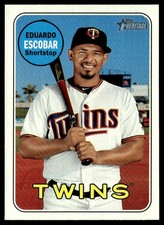 2018 Topps Heritage Eduardo Escobar Minnesota Twins #538