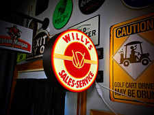 Willys Jeep 12 Inch Light Box Led Sign 3d Printed Wall Decor Man Cave Garage Willys Jeep 12 Inch Light Box Led Sign 3d Printed Wall Decor Man Cave Garage