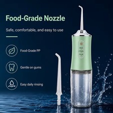 Cordless Fast Rechargeable Water Dental Flosser Oral Irrigator Water Resistant