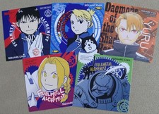 Fullmetal Alchemist 5Pc Sticker Set Collectible, Home Stored, Anime