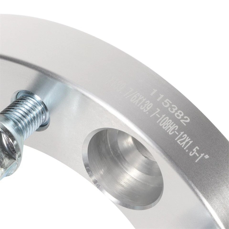 4Pcs 6x5.5 Thick Wheel Spacers 25mm For Chevy Colorado GMC Canyon 2004-2014 1" - Image 4 of 4