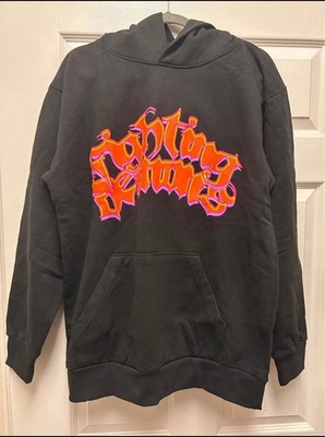 Vlone X Juice WRLD 999 Fighting Demons Hoodie Size Large