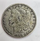 1900 MORGAN SILVER DOLLAR COIN