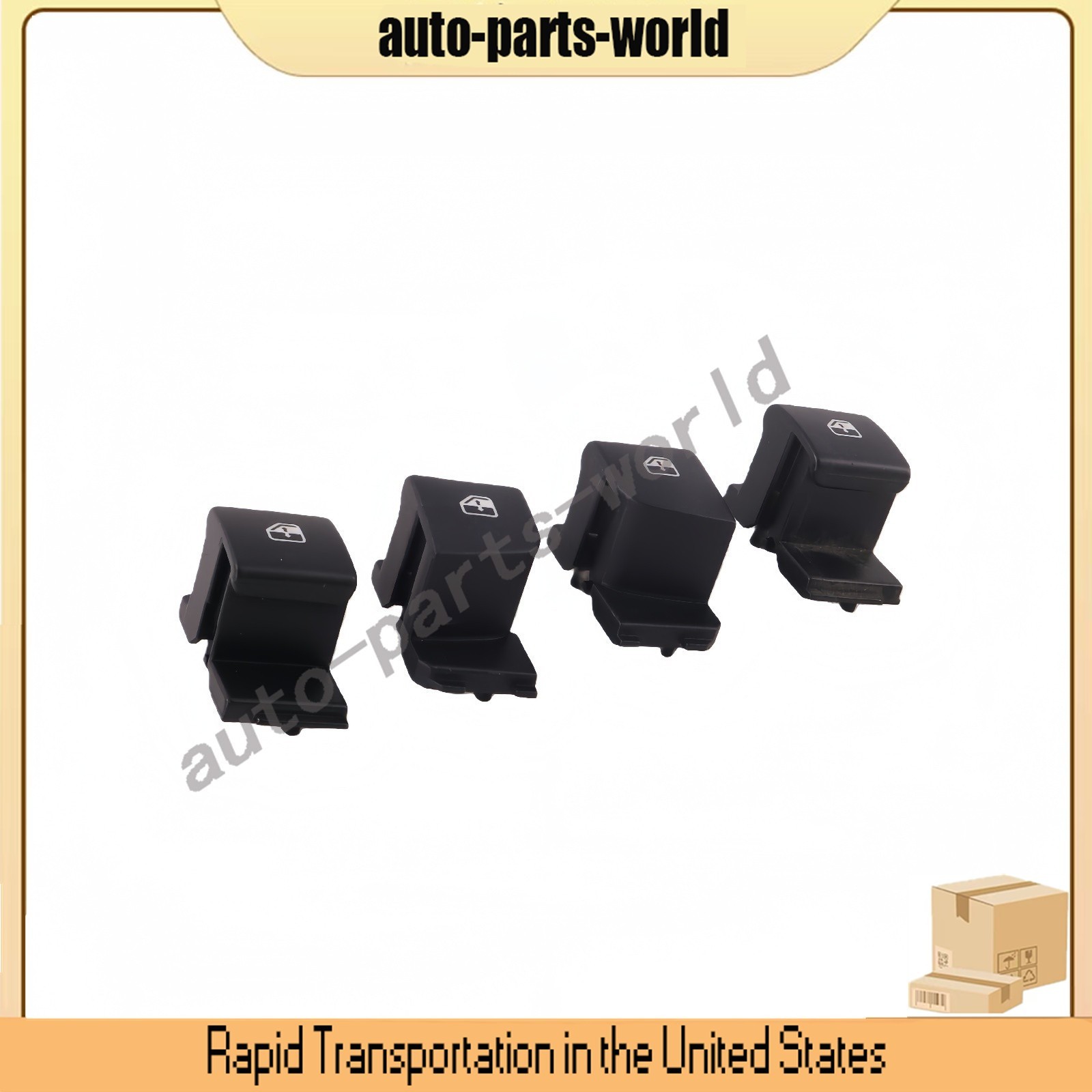 For Maserati Quattroporte M139 247993 Left Front Master Window Switch Button Kit