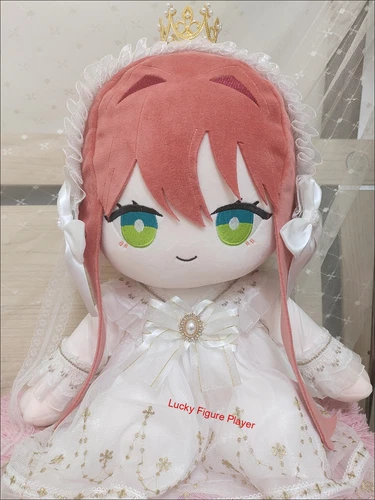 ¡Club de Literatura Doki Doki 40 cm! Monika Muñeca de Peluche Almohada Juguete de Vestir Anime Regalo - Imagen 3 de 5
