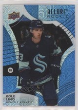 2021-22 Upper Deck Allure Rookies Blue Line 29/35 Kole Lind #120 1f31