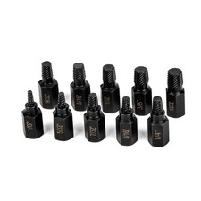 Screw Extractor Set Hex Head Easy Out Set 10 Pieces Multi-spline Ez Out Screw Extractor Set Hex Head Easy Out Set 10 Pieces Multi-spline Ez Out