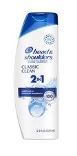 (2) HEAD & SHOULDERS 2in1 CLASSIC CLEAN SHAMPOO CONDITIONER 12.5OZ