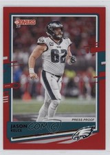2020 Panini Donruss Press Proof Red Jason Kelce #210 0t4w