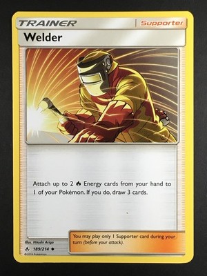 Pokemon TCG Welder 189/214 Unbroken Bonds Regular Uncommon NM/M | eBay