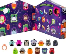 Squish-a-longs Halloween Countdown Calendar – Includes 13 Mini-Squish (Wave 3)