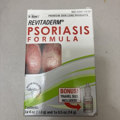 Dr. Blaine's REVITADERM Psoriasis Formula Soothing Topical Cream
