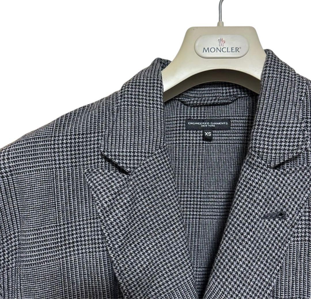 Engineered Garments Wool Double Jacket Houndstoot… - image 3