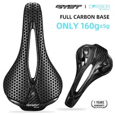 RYET 3D Printed Carbon Bike Saddle Ultralight 120g 250x140mm MTB Road Gravel