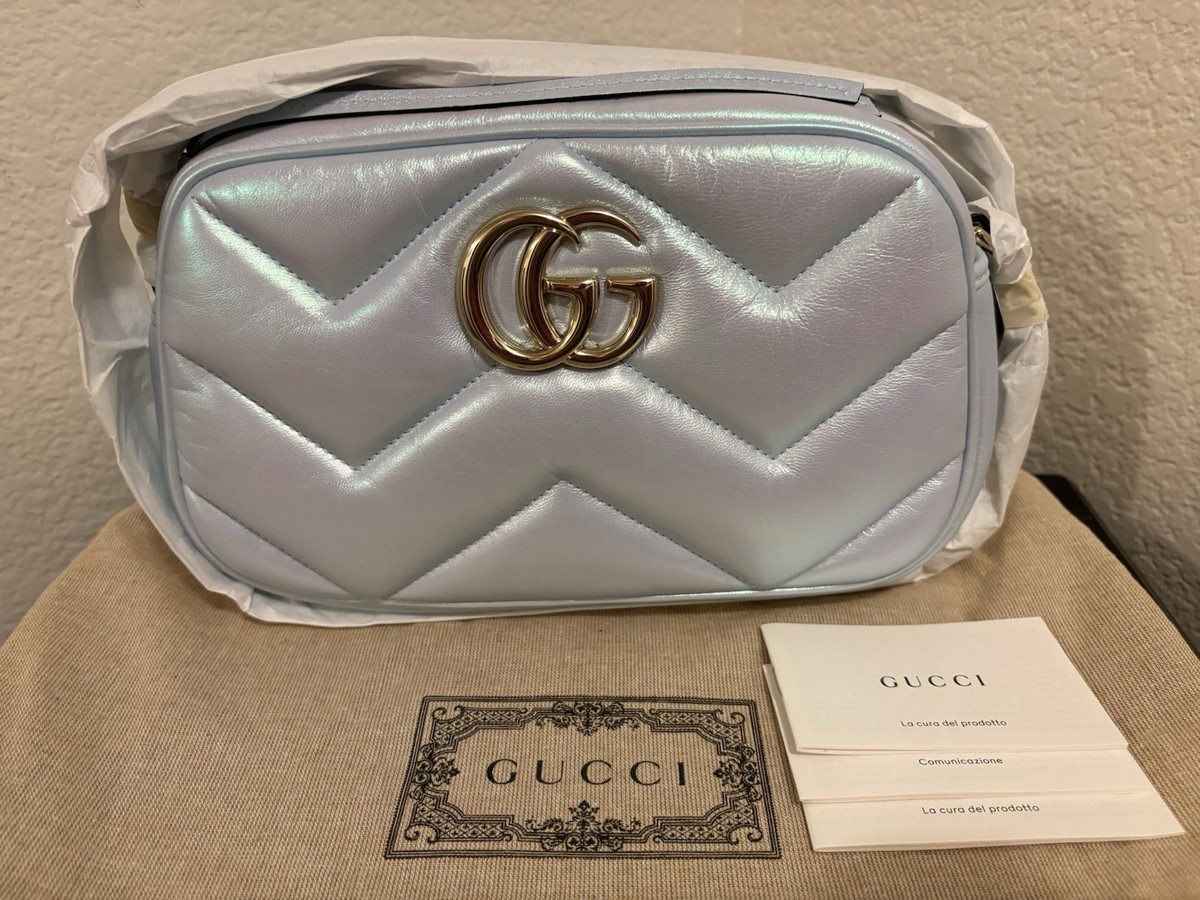 Gucci Marmont Iridescent Crossbody Shoulder Bag | eBay