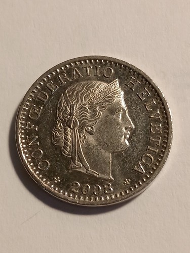 2008 20 Rappen Switzerland Coin