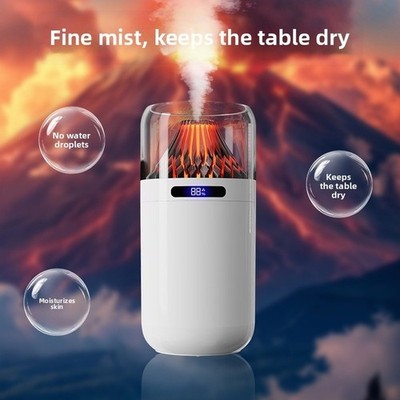 USB Flamme Diffusor Luftbefeuchter mit für nachtlicht für Home Office
