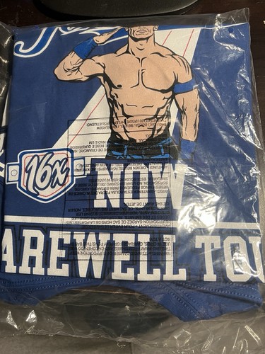 John Cena Farewell Tour 2025 Los Angeles T-Shirt - Blue