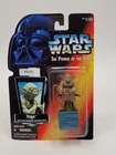Star Wars : The Power of the Force Yoda w/ Jedi Trainer Backpack and Gimer Stick