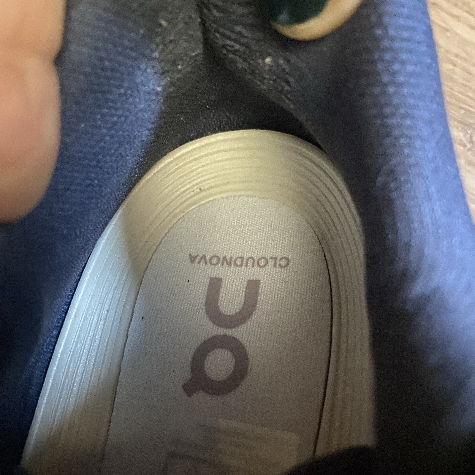 Hoka One W Bondi 7 Women's Size 9.5 Running Athletic Shoes Blue 1110519 Bibbl thumbnail 12