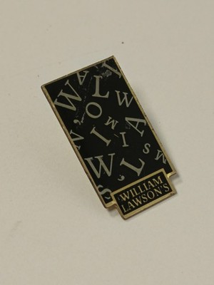 William Lawson's Vintage Pin altes Werbeabzeichen Retro Whisky Sammlung