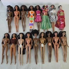 Vintage 1980-2000 BARBIE Ethnic Lot of 17 Dolls African American Asian Hispanic