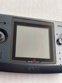 NGP - Console Carbon Fiber Black Neo Geo Color Pocket Tested #2906