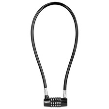 Cable Locks with Combination,Steel Cable Rope Wire 5-Digit Combination Lock w...