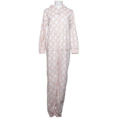 Love to Lounge, Freizeit Overall, Größe: 34/36, Pink/Weiß, Gepunktet #sp8