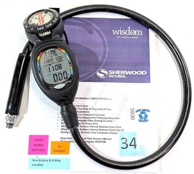 Sherwood WISDOM Air Integrated Scuba Dive Computer Air & Nitrox   #5930