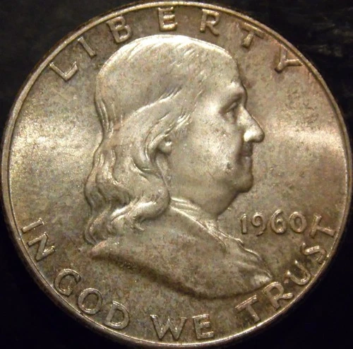 1960-P Franklin Half Dollar Gem BU Uncirculated