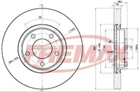 Bremsscheiben FüR Mazda 3 Limo BK BL 5 CR CW Ab 09-> C26Y-33-25XA