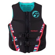 FULL THROTTLE Women's Rapid-Dry Flex-Back Life Jacket XS 142500-105-810-22 30921