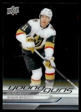 Mason Morelli 2024-25 Upper Deck Young Series 1  Guns Clear Cut Rookie Vegas