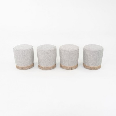 2024 GUBI Pouffe Hallingdal 65, Kvadrat Upholstery Made in Denmark 4x Available