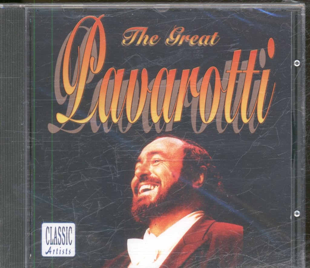 JHD045 Luciano Pavarotti Great Pavarotti CD UK Tring CD. Sealed JHD045