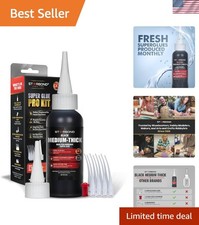 Impact-Resistant Cyanoacrylate Super Glue Kit   Perfect for Woodworking  Crafts