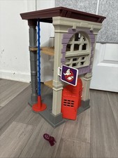 The Real GhostBusters firehouse headquarters Fire House HQ Kenner 1987