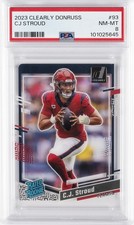 2023 PANINI CLEARLY DONRUSS #93 CJ STROUD PSA 8