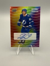 TANNER JEANNOT AUTO 2023-24 UD Allure Color Flow Full Rainbow Autograph